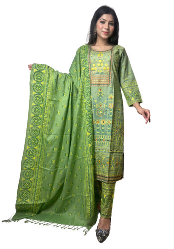 Lite Olive Salwar Set